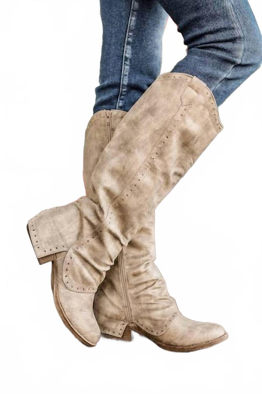 NEW VERY G women's berkeley tall boot in cream